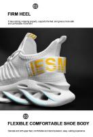 Zapatillas deportivas para correr cómodas Transpirables para hombres y mujeres - details 5