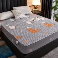 Funda de colchón gruesa impermeable, alfombrilla de látex acolchada, fundas de cama, Protector de sábana ajustable agradable para la piel, colcha 150/160/180x200 - details 16