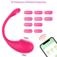 Consolador inalámbrico de punto G para mujer, vibrador con Control remoto por aplicación, huevo vibrador, clítoris, bragas vibradoras femeninas, Juguetes sexuales - details 11