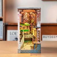 Robotime Rolife Book Nook Kit de Muebles para Casa de Muñecas DIY con Luz LED - details 1