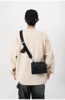 Bolso cuadrado pequeño oscuro Trend Bolso combinado 2 en 1 Bolso de la caja del sobre de cuero de los hombres y las mujeres Bolso pequeño bandolera - details 18