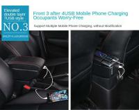 Adecuado para reposabrazos Note CA, detalles interiores, accesorios de modificación, cenicero de piezas de automóvil. - details 14