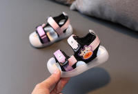 Sandalias de Dos Pies para Bebé 0-3 Años Zapatos de Playa para Niños y Niñas Moda de Verano Ligera - details 3