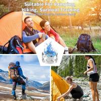 Mini estufa de mochila de 40ml, quemador de alcohol de aluminio con parabrisas pequeño de acero inoxidable, estufa portátil para acampar al aire libre - details 2