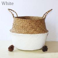 Nuevo Cesta ETA de pastizales de flores tejidas Pita, ETA interior y exterior, contenedor de plantas, cesta sucia - details 2