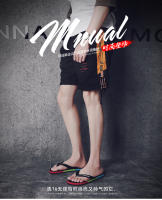 Chanclas de goma para hombre, zapatillas de playa informales al aire libre, sandalias con pasador - details 1