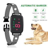 Collar antiladridos de Control automático, pantalla a Color de moda con ajuste humanizado más seguro, adecuado para perros, entrenamiento diario - details 5