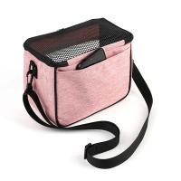 Bolsa de viaje portátil para mascotas pequeñas, bolsa de transporte transpirable para animales, conejo, hámster, erizo, Hurón, b - details 5