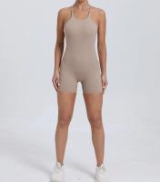 Mono de yoga Peach para levantamiento de glúteos y espalda hermosa para correr al aire libre para mujer, ejercicio ajustado, mono de fitness de secado rápido - details 29