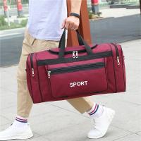 Bolsa de viaje de nylon para hombres y mujeres Bolsa de equipaje de mano de gran capacidad para fin de semana, gimnasio, bolsa deportiva para la noche - details 13