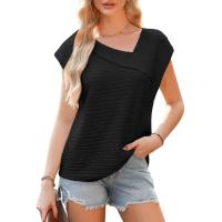 Camisetas informales de manga corta para mujer, camisetas de verano a la moda - details 4