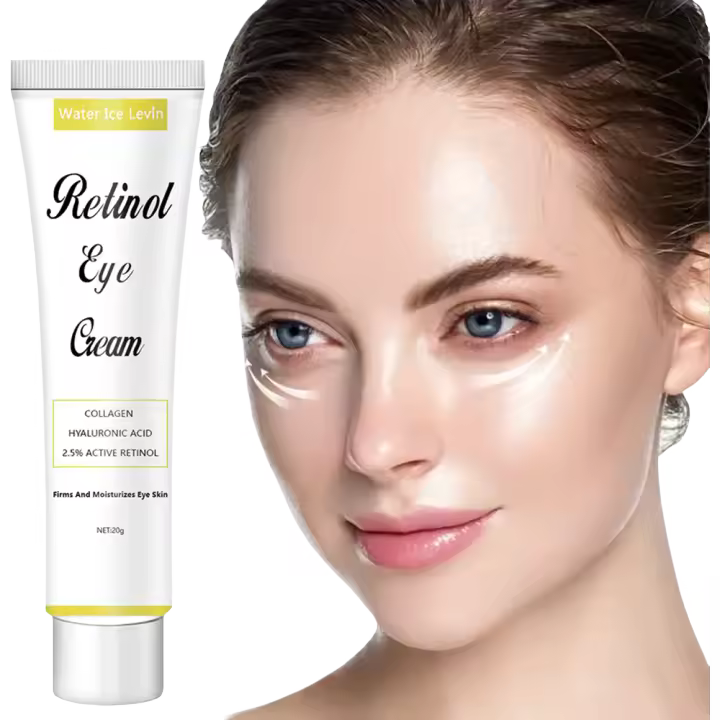 Crema de Ojos de Retinol con Colágeno Reparación Inmediata de Ojos, Ligeros Ojos Negros, Reafirmeza de Piel Cuidado de Ojos para Mujeres - 1