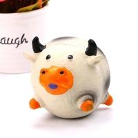 1/3 PCS Juguetes para masticar con animales de granja: formas de látex de cerdo/pollo/vaca con crestas dentales, juguetes para perros pequeños - details 8