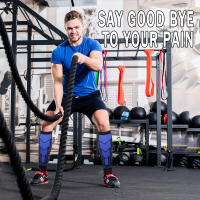 Calcetines de compresión médicos graduados para hombre y mujer, medias hasta la rodilla de 20 a 30mm Hg para médico, correr, enfermería y atletismo - details 6