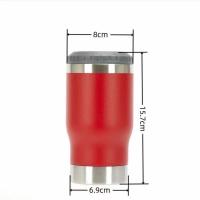Taza de aislamiento térmico de cerveza de 14oz, doble capa con abridor de botellas, taza enfriadora de cerveza, taza aislada de acero inoxidable al vacío para verano - details 0