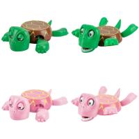 Posavasos de tortuga con prensa para sonar, ojos abiertos, expresión divertida, almohadilla para taza de agua, Base creativa de tortuga asustada - details 14