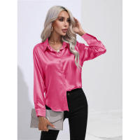 Camisa de satén para mujer, blusa de manga larga, nuevo estilo primavera/verano, ropa de mujer - details 1
