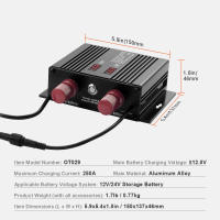 SucceBuy Kit de relé de carga dividida, aislador automático de batería dual con relé VSR de 140 A, para RV, marina, automóvil, camión, caravana - details 4