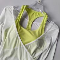 Camiseta de Yoga para Mujer de Manga Larga Top Deportivo de Nylon con Almohadilla - details 9