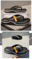 Gran tamaño nova moda chanclas casuales los hombres usan zapatillas geniales en la playa - details 4
