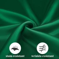 Servilletas de tela de satén verde, servilletas de mesa suaves para Hotel, fiesta de Navidad, boda, banquete, decoración de mesa, 10 Uds. - details 2