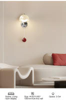 Lámpara de pared con interruptor de extracción de cáscara de huevo francés TOMAX - Lámpara de noche vintage con protección para los ojos, estilo crema (garantía de 1 año) |   Modelo 2025) - details 5