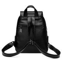 Mochila antirrobo de cuero suave de alta calidad para mujer, bolso de hombro informal, bolso escolar de gran capacidad, a la mod - details 17