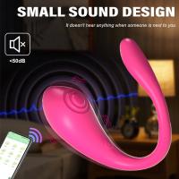 Vibrador Inalámbrico Bluetooth Estimulador de Clít con Control Remoto Juguete Intimo para Mujeres - details 2