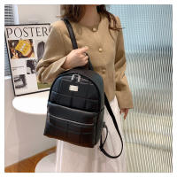 Mochila de Cuero Suave Versátil Retro Nueva Edición Coreana 2024 Bolso de Viaje de Moda Prism para Mujeres - details 6