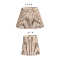 Sombrilla De Lámpara Colgante Estilo Retro Tejida En Rotura Para Cocina Hall Comedor Estilo Rústico Farmhouse Cubierta De Candelabro - details 0