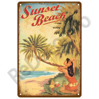 Placa decorativa de hierro para decoración de pared del hogar, placa de hojalata para Bar, playa, casa, Surf, Club, arte de verano - details 25