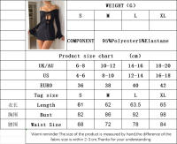 Vestido de mujer con tirantes de cintura alta y vestido corto - details 0