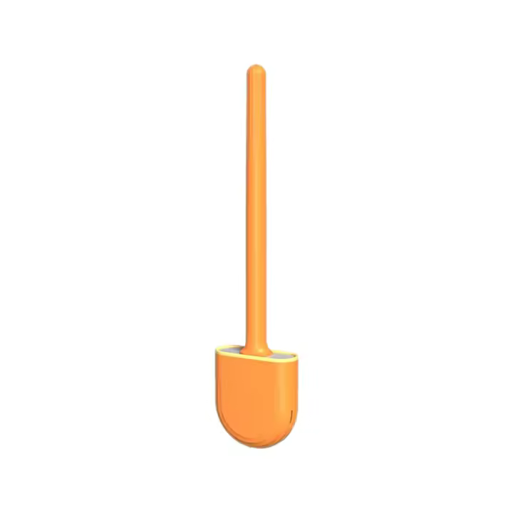 Cepillo De Inodoro Con Mango Largo Para Colgar En La Pared Limpieza Fácil Y Duradera Adecuado Para El Baño Y La Limpieza Del Inodoro - 1
