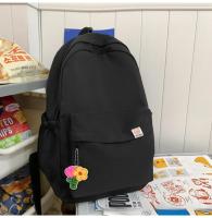 Mochila Impermeable de Nylon para Mujer Bolsa de Viaje Femenina Mochila Escolar para Niñas Adolescentes Bolsa de Libros de Color Sólido - details 31