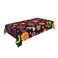 Mantel rectangular Hippie wer para fiesta, manteles impermeables para mesa de comedor, cocina, decoración del hogar - details 101