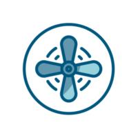 Ventilado; flujo de aire, regulación de temperatura.