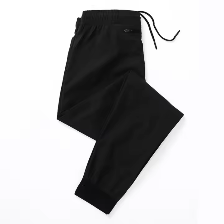 Pantalones de Entrenamiento de Bolsillo Ligeros para Hombres Secado Rápido Poliéster - 1