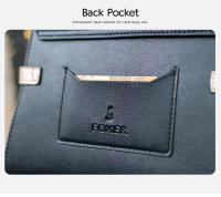 FOXER-mini bolsos de hombro cruzados para mujer, bolso de mensajero de cuero dividido de gran capacidad, de lujo - details 7
