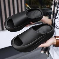 Zapatillas de coco paso en la sensación de mierda deportes al aire libre fondo grueso hombres usan zapatillas geniales zapatillas de playa eva. - details 7
