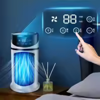 Mini aire acondicionado portátil, ventilador de refrigeración por agua, Enfriador de aire para oficina - details 1