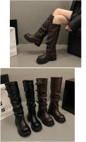 Botas altas para mujer Primavera-verano 2025 Estilo botines ajustados versátiles - details 10