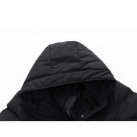 Parkas con bolsillos grandes para hombre, ropa de algodón cálida, abrigos de ocio con capucha de longitud media, moda de invierno, novedad de 2024 - details 8