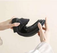 El vestido puntiagudo de las mujeres cómodos zapatos casuales del centavo de la espuma de la memoria usan zapatillas de deporte - details 1