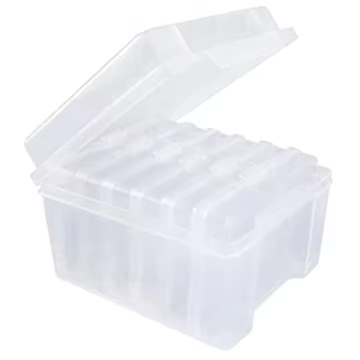 Caja de almacenamiento de fotos 4X6, organizador de fotos, contenedor para guardar fotos, organizador de almacenamiento de semillas, caja de almacenamiento artesanal - 1