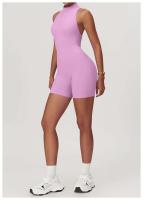 Monos deportivos sin mangas V Back Scrunch Traje de yoga de una pieza con cremallera - details 31