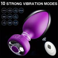 Vibrador SEXY de empaque privado para hombres, tapón anal inalámbrico con control remoto, luz LED, masajeador de próstata masculino, vibrador para juguetes sexuales - details 1