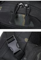 Bolsa de pecho para acampar para hombre, riñonera táctica deportiva para hombro, para exteriores, senderismo, escalada, ciclismo, pesca, sistema MOLLE, bolsas con eslinga - details 19