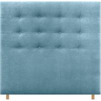 Cabecero Capitoné hasta el Suelo Cabezal 8cm tapizado Tela y Polipiel para Cama Dormitorio (160x120cm (150/160), Tela Beige) - details 13
