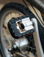 ROCKBROS-par de pedales plegables para bicicleta de montaña, pedales antideslizantes de aluminio, rodamientos autolubricantes para ciclismo - details 10