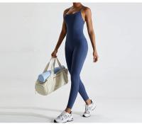 Traje de Yoga para Mujer Casual de Un Piezo con Efecto Adelgazante para Danza y Gimnasio Ropa Deportiva de Nylon Ideal para Primavera y Verano - details 13